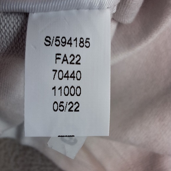 LOFT Sweater Womens Medium Light Gray V Neck Pullover Soft Knit Long Sleeve NWT - Picture 6 of 9